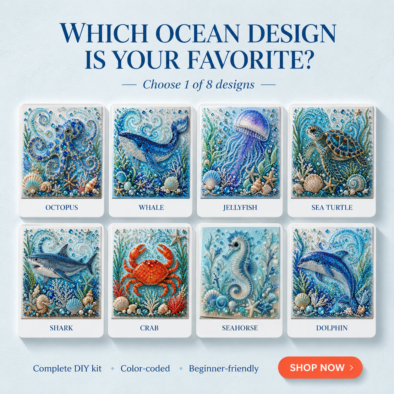 OCEAN PEARL ART DIY KIT
