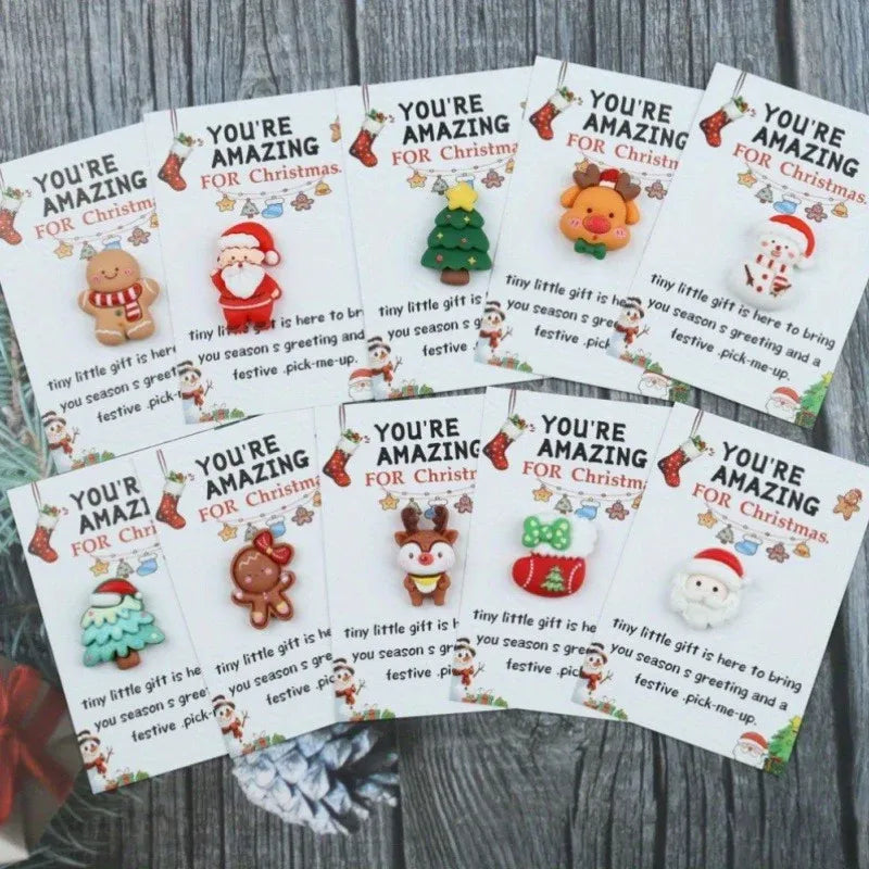 Christmas Pocket Hugs in ten festive designs