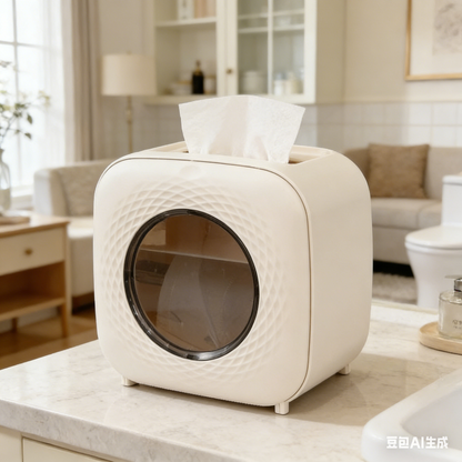 Wall-mounted tissue holder