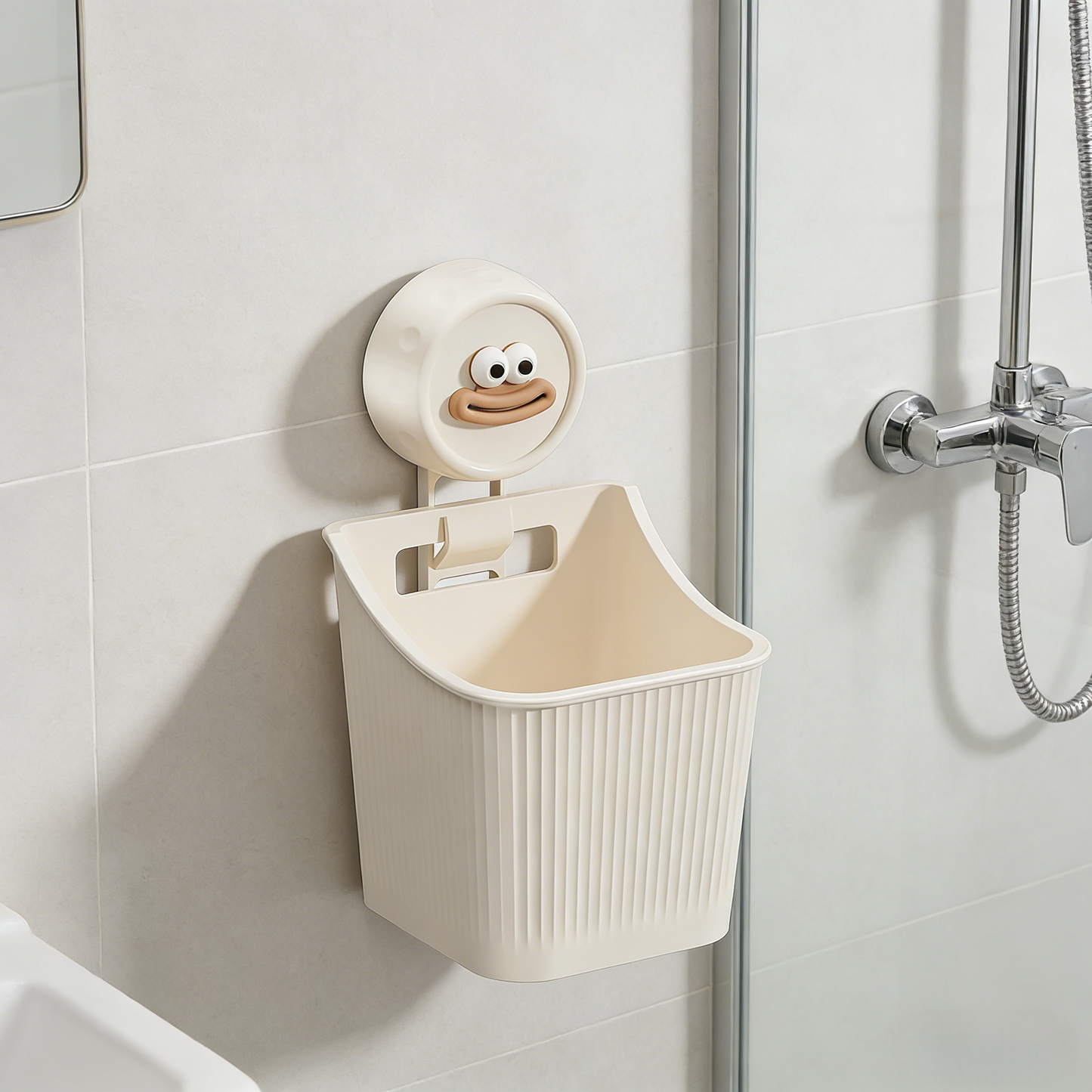 Suction-cup storage box