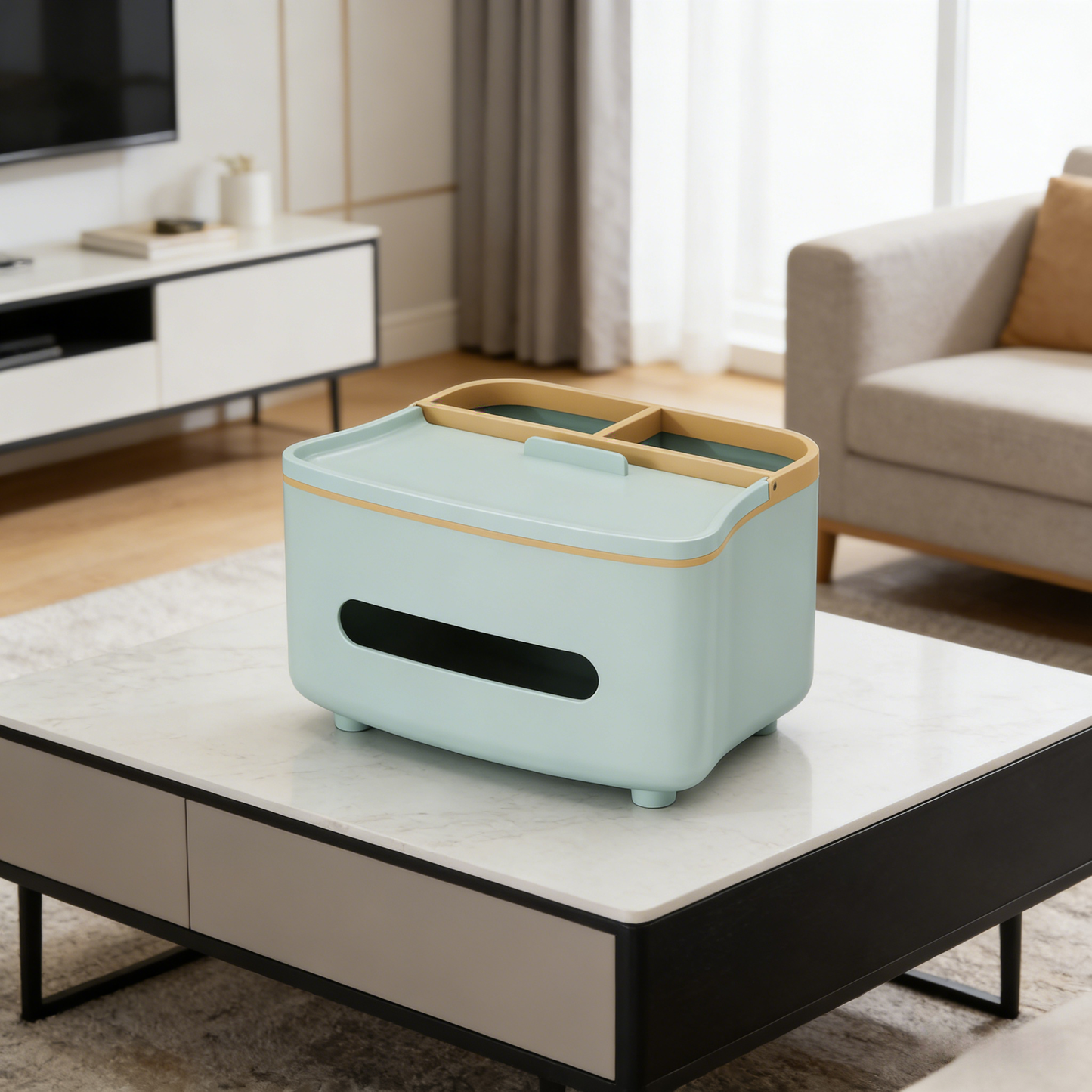 Light Luxury Tissue Box