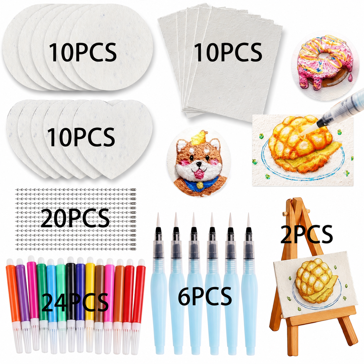 Family Fun Duo — 82 Pieces · 30 Puffy Canvases