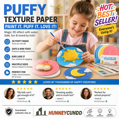 🎄Special Surprise Offer 🎁Buy 3 Get 2 Free！🔮Master the magic of painting！👩‍🎨Foam Texture Painting Paper🎁