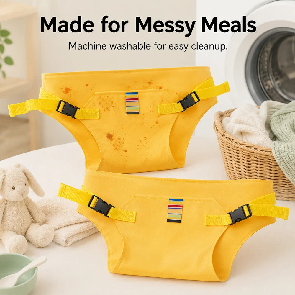 Baby High Chair Seat Belts - Portable Dining Straps Holder