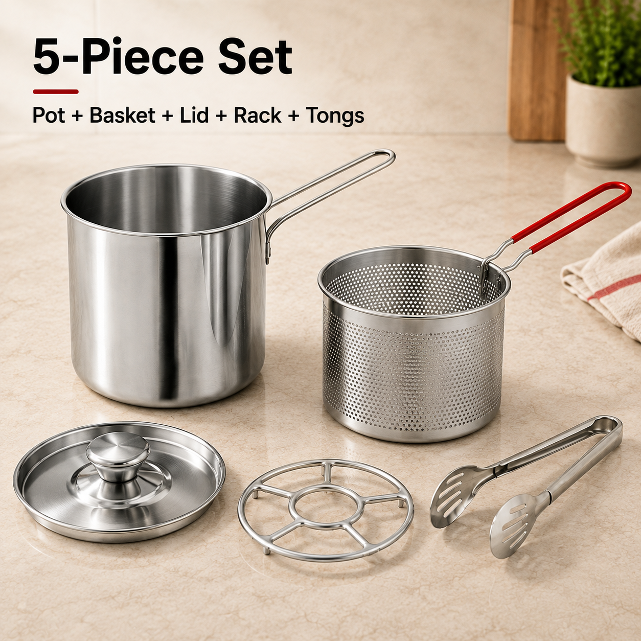 Complete Fry Station — 5-Piece ⭐