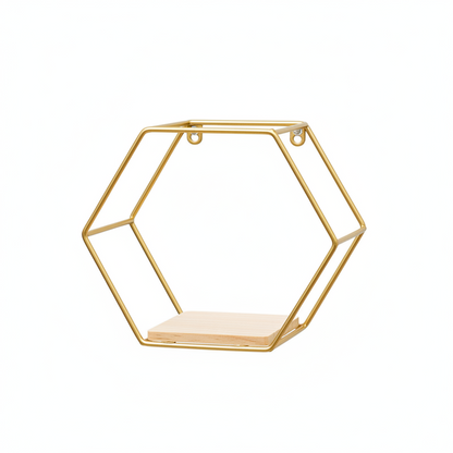 Minimalist Hexagonal Shelf