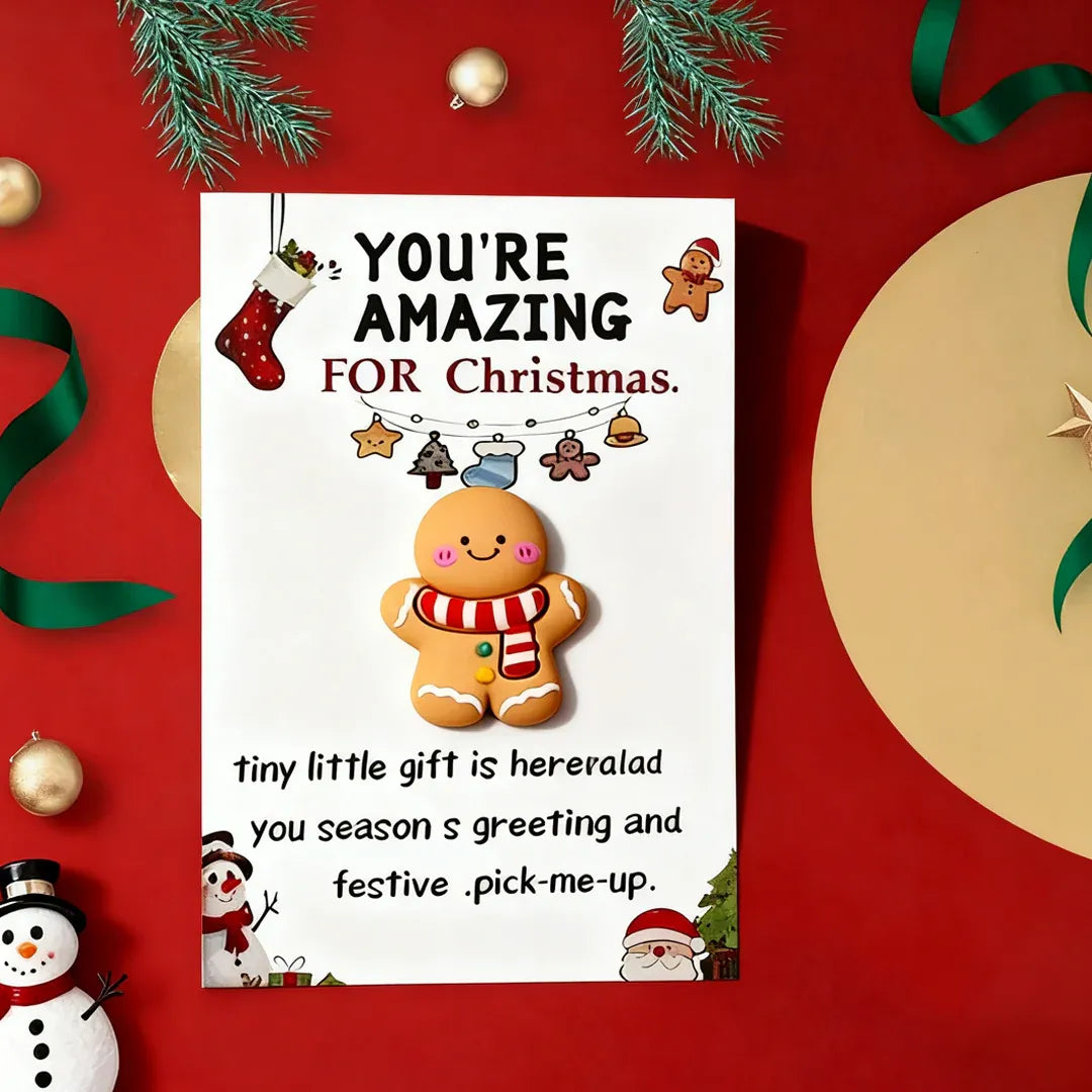 Christmas Pocket Hug with festive message card