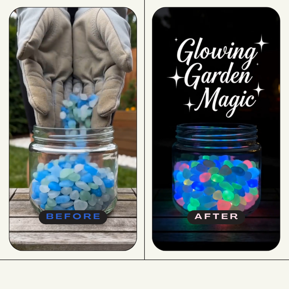 💥LAST DAY SALE 70%OFF💥🌈Colorful Glow in the Dark Garden Stones