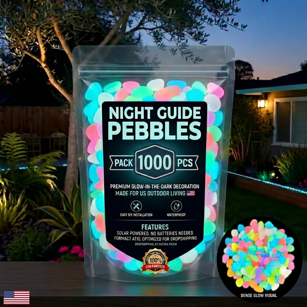 💥LAST DAY SALE 70%OFF💥🌈Colorful Glow in the Dark Garden Stones