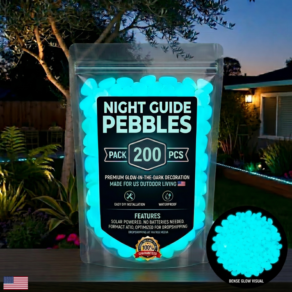 💥LAST DAY SALE 70%OFF💥🌈Colorful Glow in the Dark Garden Stones