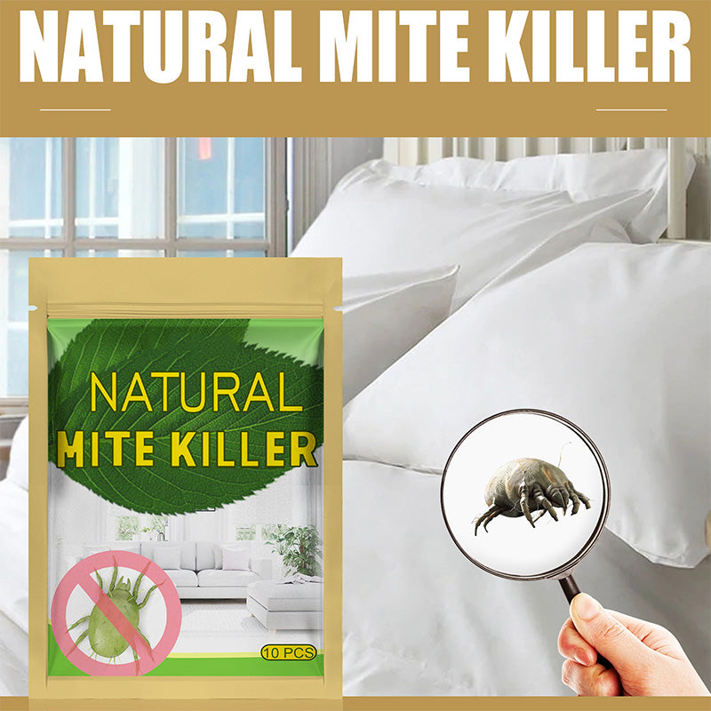 Natural mite control protection for a clean and comfortable bedroom