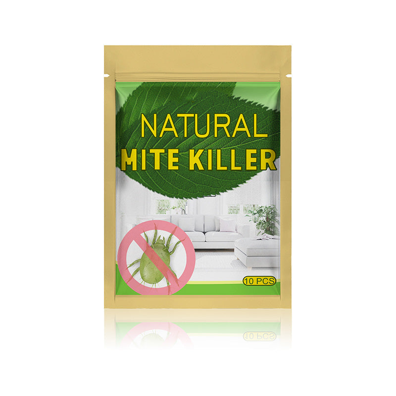 Natural mite control sachet package